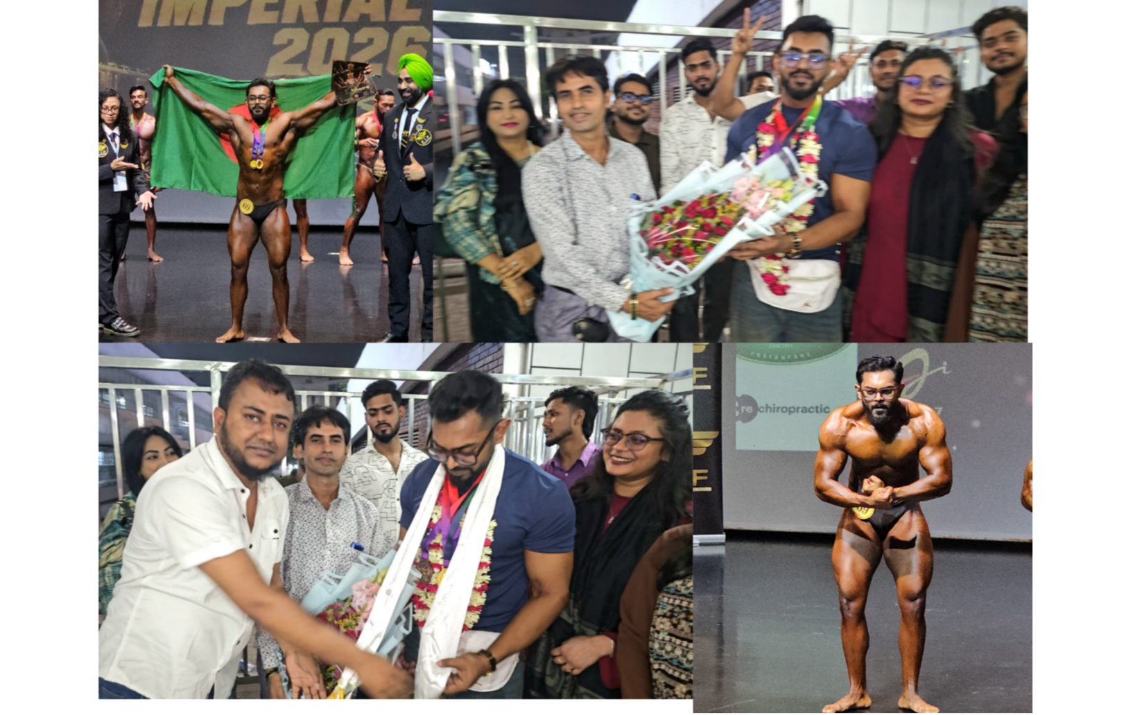 সিঙ্গাপুরে ১ স্বর্ণ ও ২ ব্রোঞ্জ পদক জয়, দেশে ফিরলেন তাইহান সোয়াদ